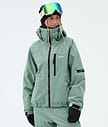 Dope Apex W Skijacke Damen Faded Green