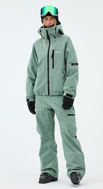 Apex W Ski Outfit Women Faded Green