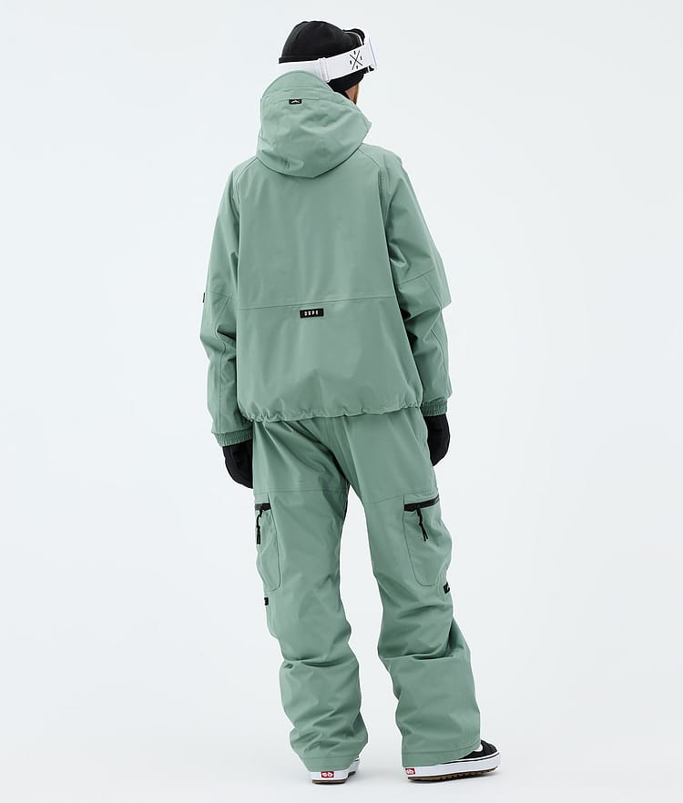 Apex W Snowboardjacke Damen Faded Green, Image 3 of 9