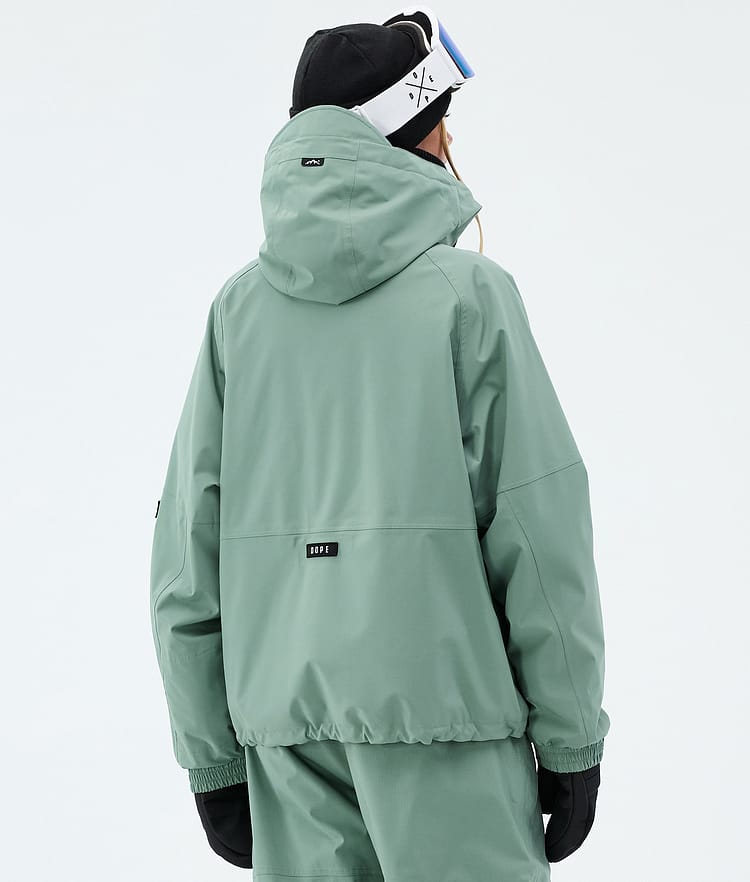 Apex W Ski jas Dames Faded Green, Image 6 of 9