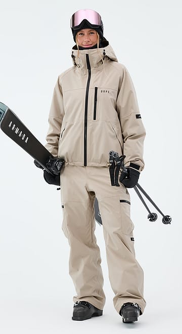 Apex W Ski Outfit Women Sand
