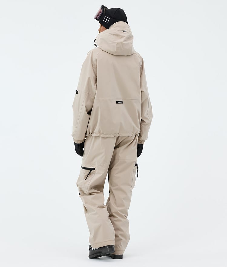 Apex W Skijacke Damen Sand, Image 3 of 9