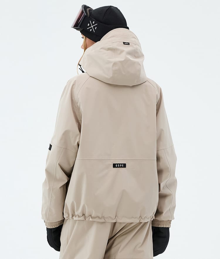 Apex W Skijacke Damen Sand, Image 6 of 9