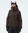 Apex W Bunda na Snowboard Dámské Dark Brown