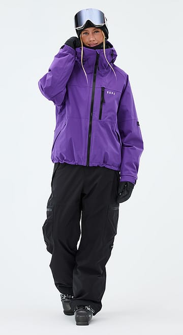 Apex W Ski Outfit Women Vivid Purple/Black