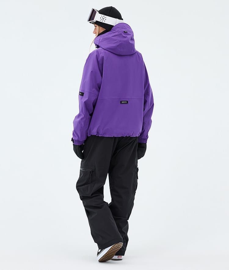 Apex W Snowboardjacke Damen Vivid Purple, Image 3 of 9