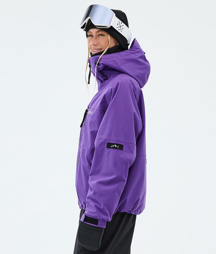 Apex W Snowboardjacke Damen Vivid Purple, Image 5 of 9