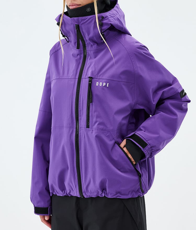 Apex W Snowboardjacke Damen Vivid Purple, Image 7 of 9