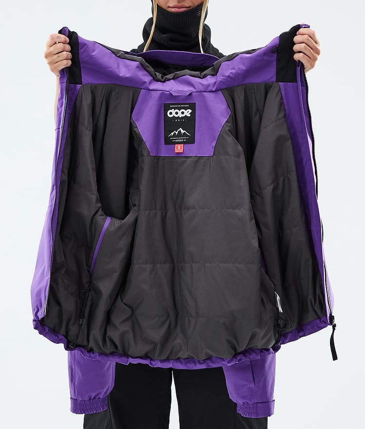 Apex W Giacca Sci Donna Vivid Purple, Image 9 of 9