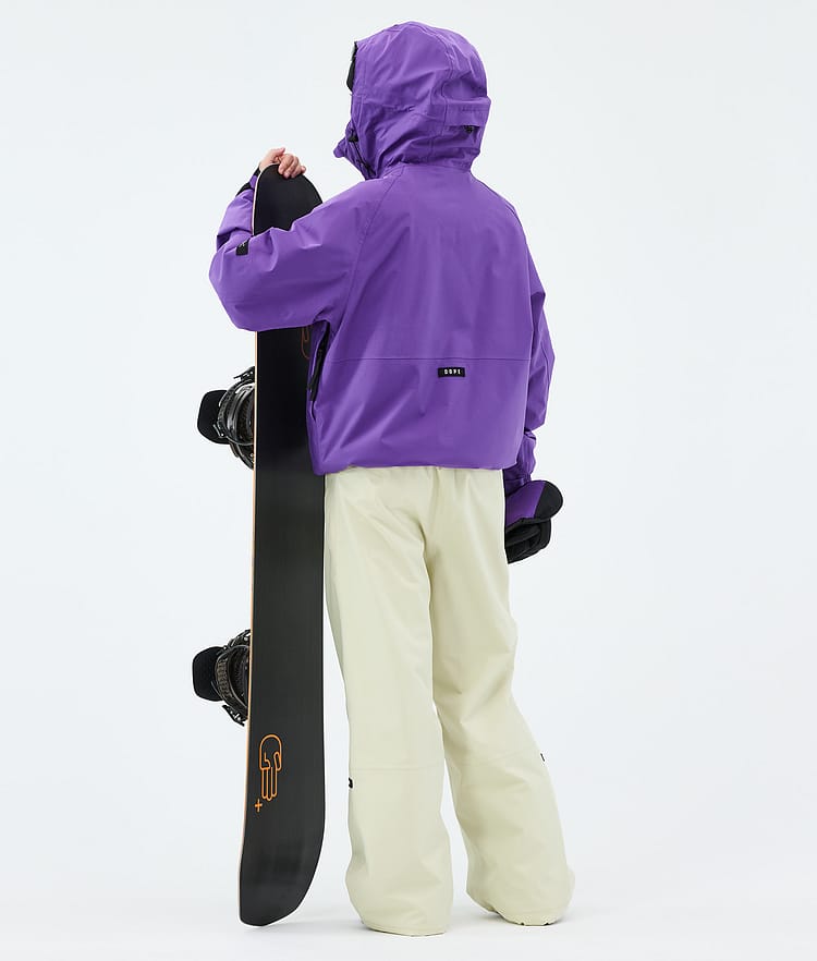 Apex W Outfit Snowboard Femme Vivid Purple/Dirty White, Image 2 of 2