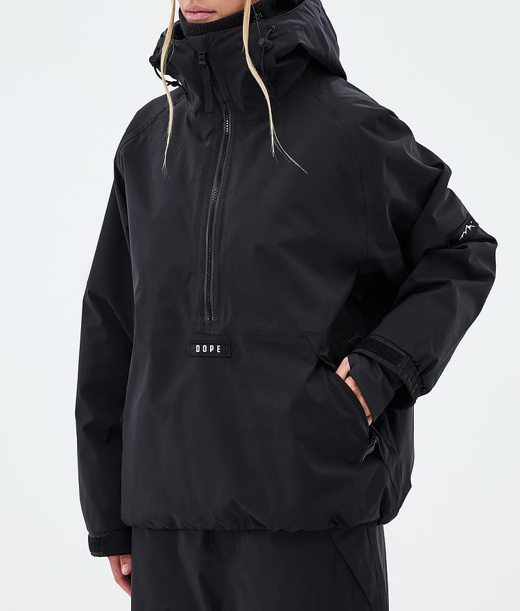 Arnok W Snowboard Jacket Women Black, Image 7 of 8