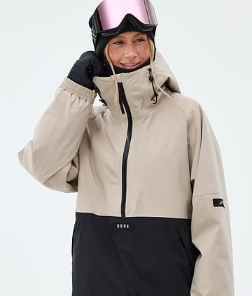 Arnok W Skijacke Damen Sand/Black