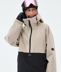 Dope Arnok W スノーボードジャケット レディース Sand/Black