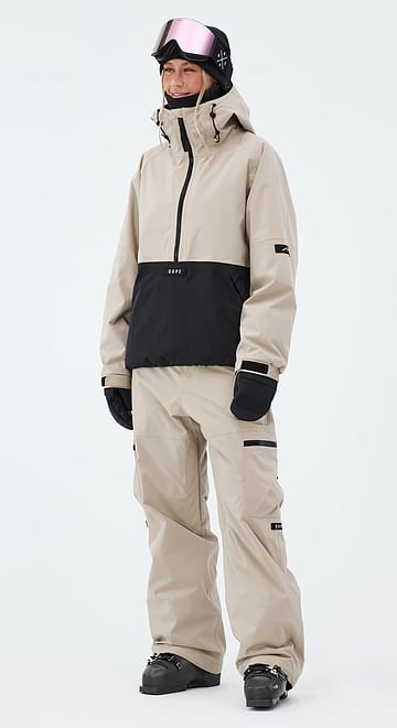 Arnok W Ski Outfit Women Sand/Black