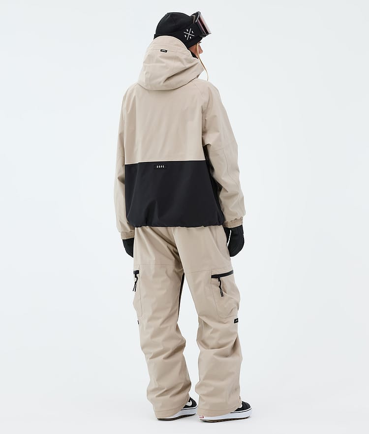 Arnok W Snowboard Jacket Women Sand/Black, Image 3 of 8
