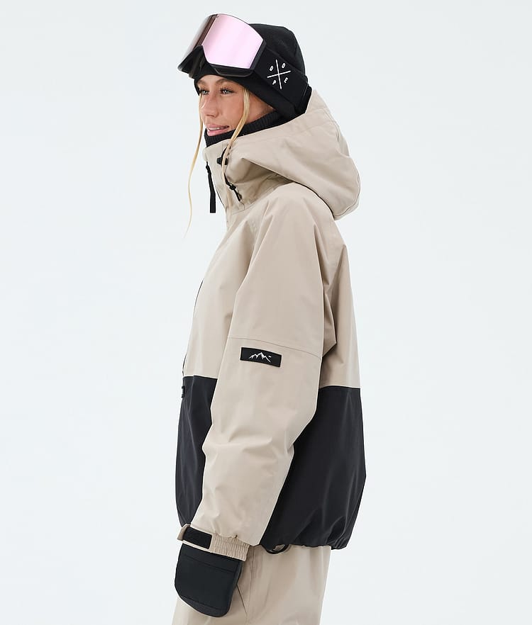 Arnok W Ski Jacket Women Sand/Black, Image 5 of 8