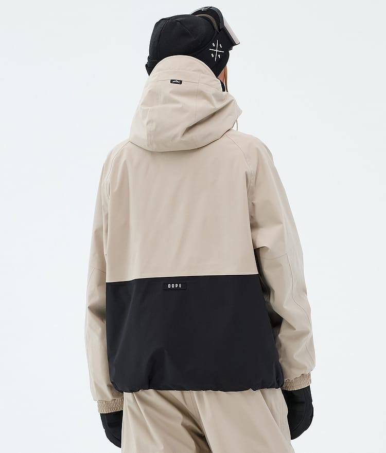 Arnok W Ski Jacket Women Sand/Black, Image 6 of 8