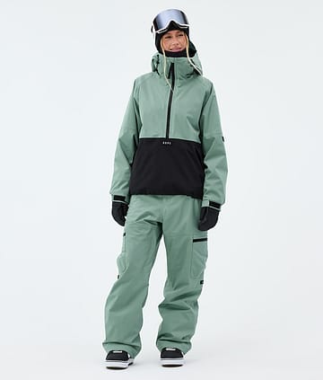 Arnok W Outfit Snowboard Femme Faded Green/Black