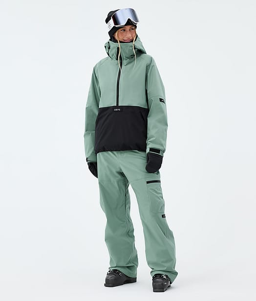 Arnok W Outfit Ski Faded Green/Black