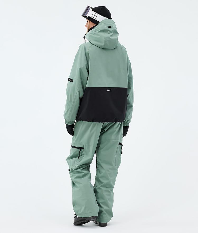 Arnok W Ski Jacket Women Faded Green/Black, Image 3 of 8