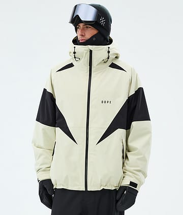 Spartan Skijakke Herre Spike Dirty White/Black