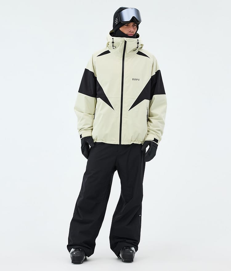 Spartan Ski Jacket Men Spike Dirty White/Black, Image 2 of 8