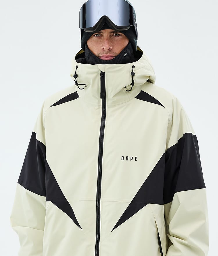Spartan Ski Jacket Men Spike Dirty White/Black, Image 4 of 8