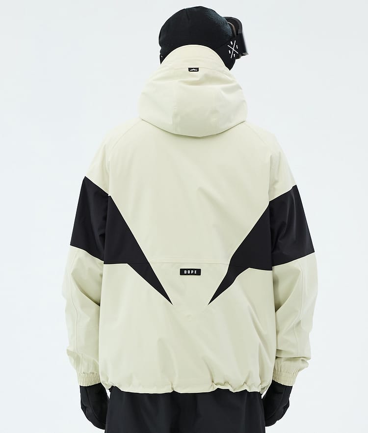 Spartan Ski Jacket Men Spike Dirty White/Black, Image 6 of 8