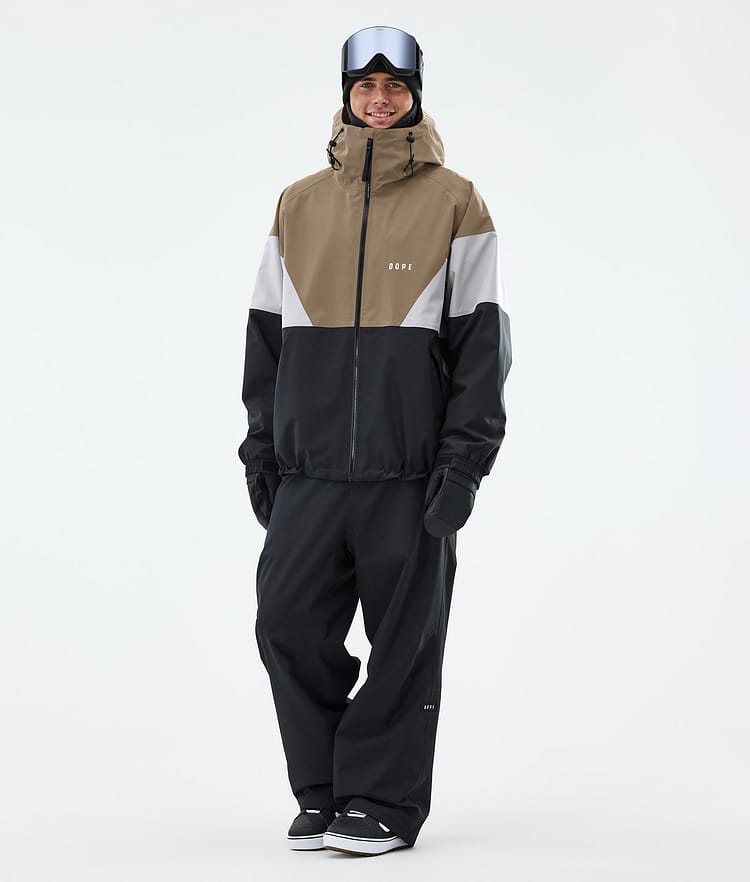 Spartan Snowboardjacka Herr Sport Stone/Light Grey/Black, Image 2 of 9