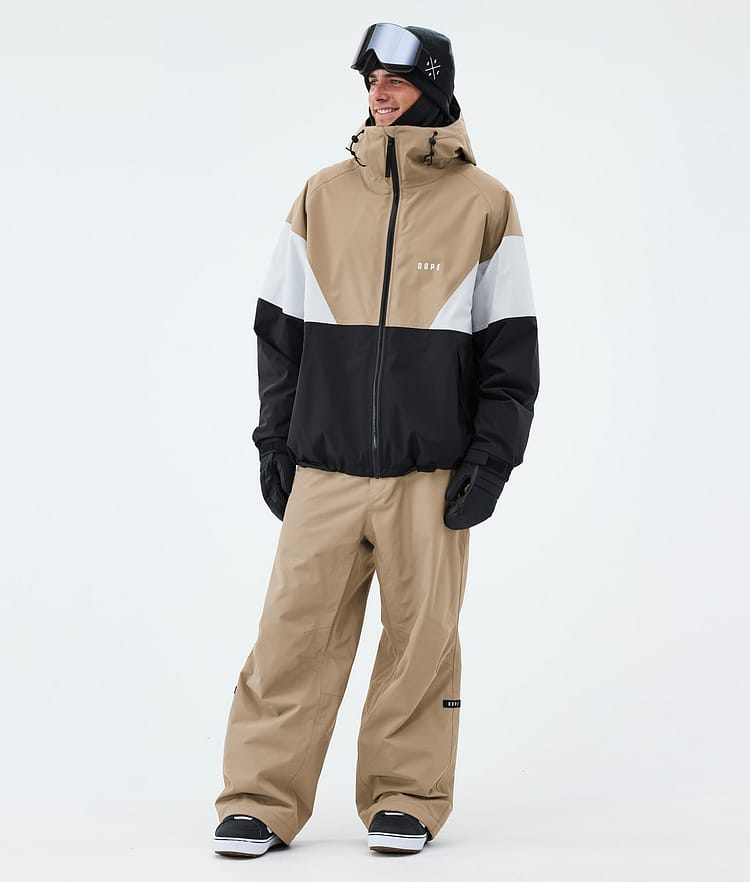 Spartan Snowboardjacka Herr Sport Stone/Light Grey/Black, Image 3 of 9
