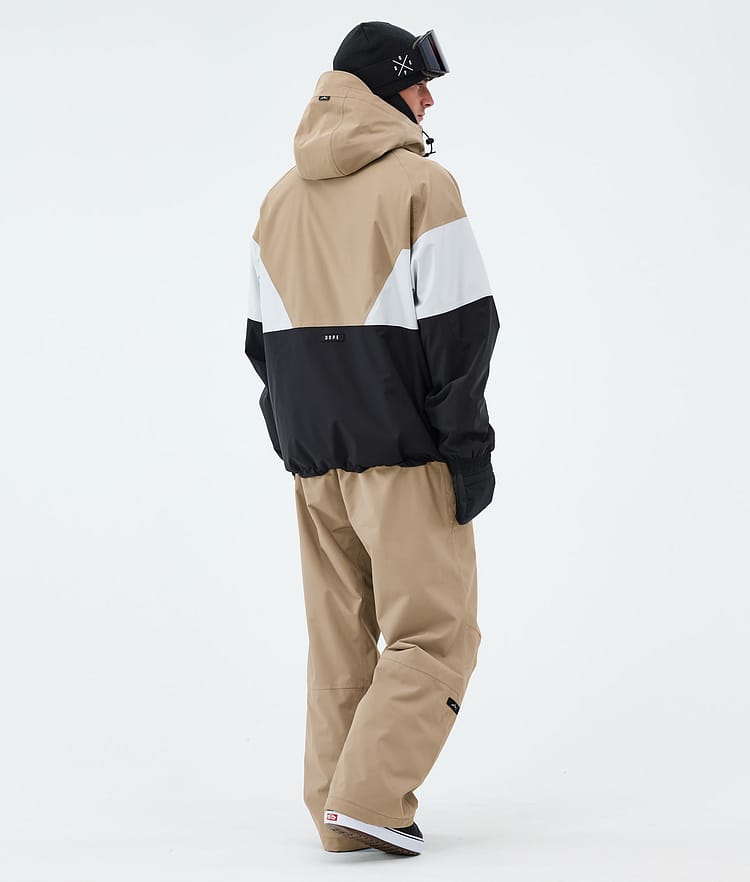 Spartan Snowboardjacka Herr Sport Stone/Light Grey/Black, Image 4 of 9