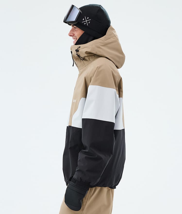 Spartan Snowboardjacka Herr Sport Stone/Light Grey/Black, Image 6 of 9