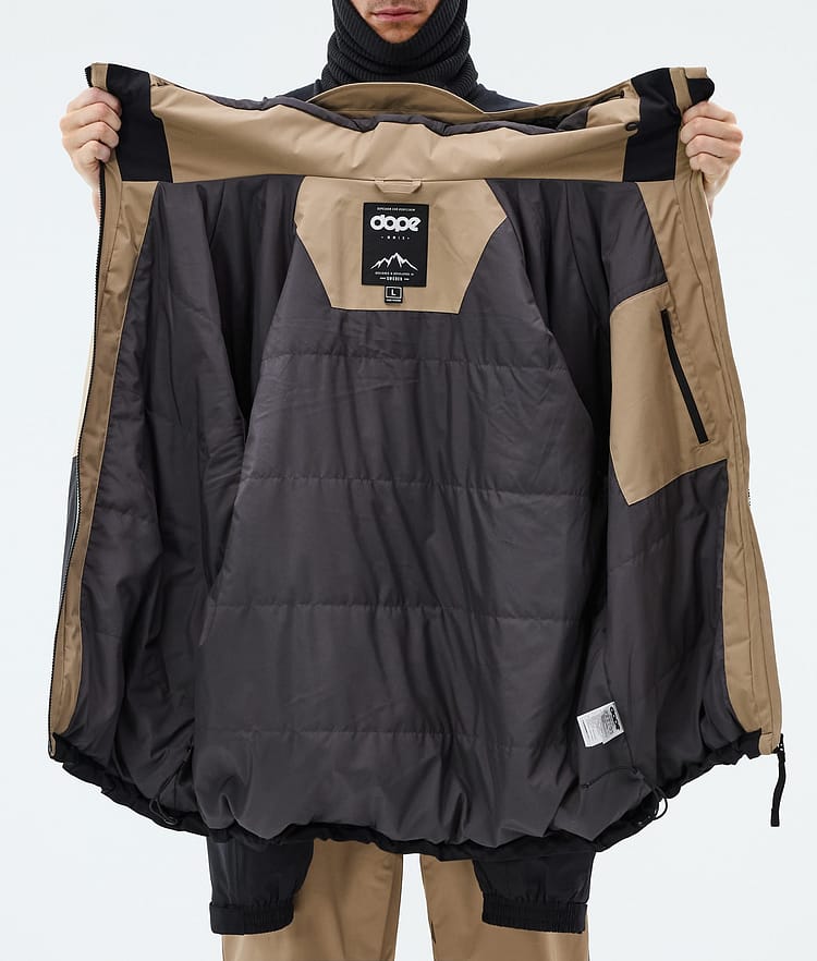 Spartan Snowboardjacka Herr Sport Stone/Light Grey/Black, Image 9 of 9