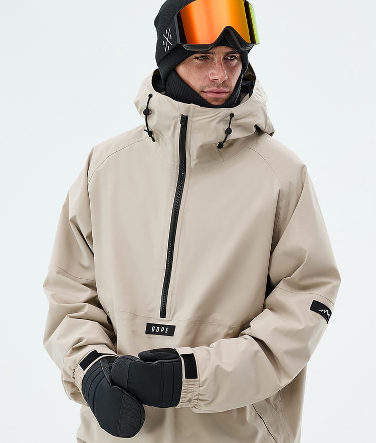 Arnok Snowboard Jacket Men Sand, Image 5 of 9