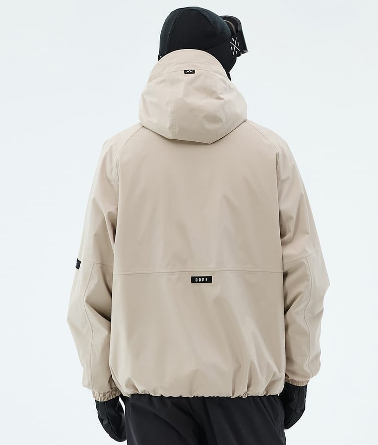 Arnok Snowboard Jacket Men Sand, Image 7 of 9