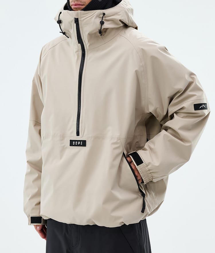 Arnok Snowboard Jacket Men Sand, Image 8 of 9