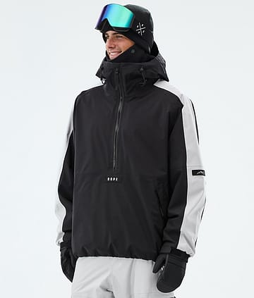 Arnok Snowboard Jacket Men Track Black/Light Grey