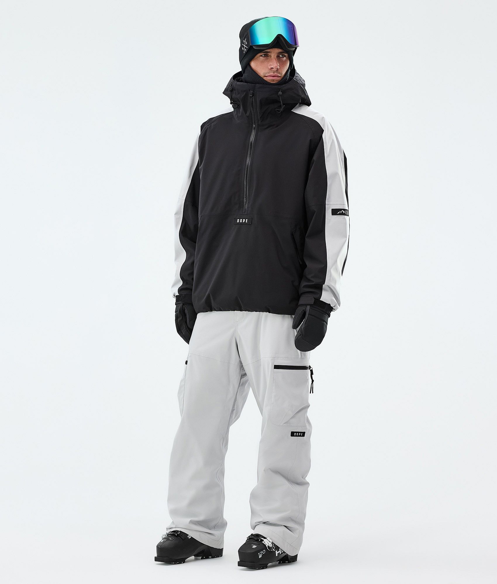 Dope Arnok/Apex Ski Outfit Men Black/Light Grey | Dopesnow CA