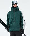 Dope Arnok Ski Jacket Men Track Bottle Green/Light Grey