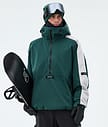 Dope Arnok Snowboard Jacket Men Track Bottle Green/Light Grey