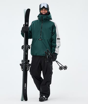 Arnok Ski Outfit Men Bottle Green/Light Grey/Black