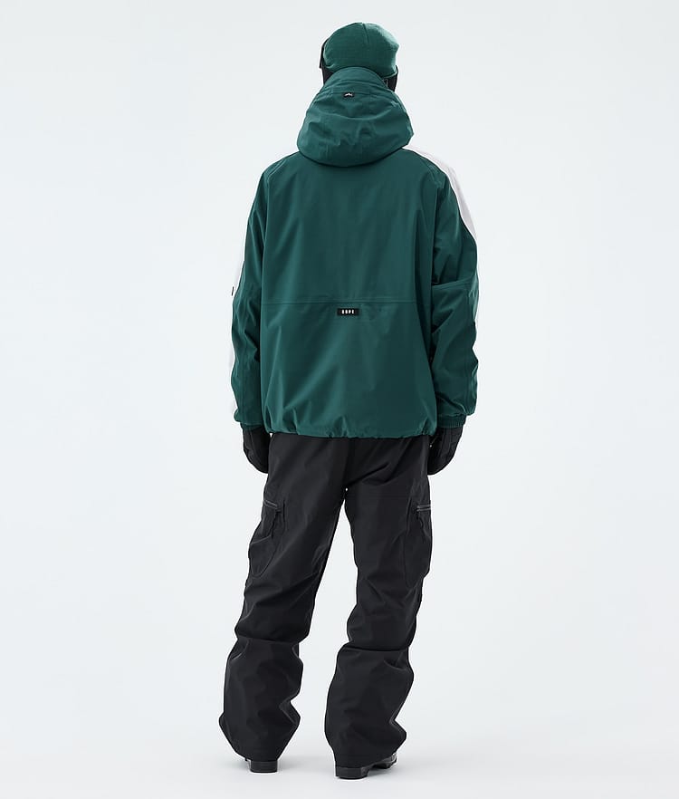 Arnok Ski Jacket Men Track Bottle Green/Light Grey, Image 3 of 8