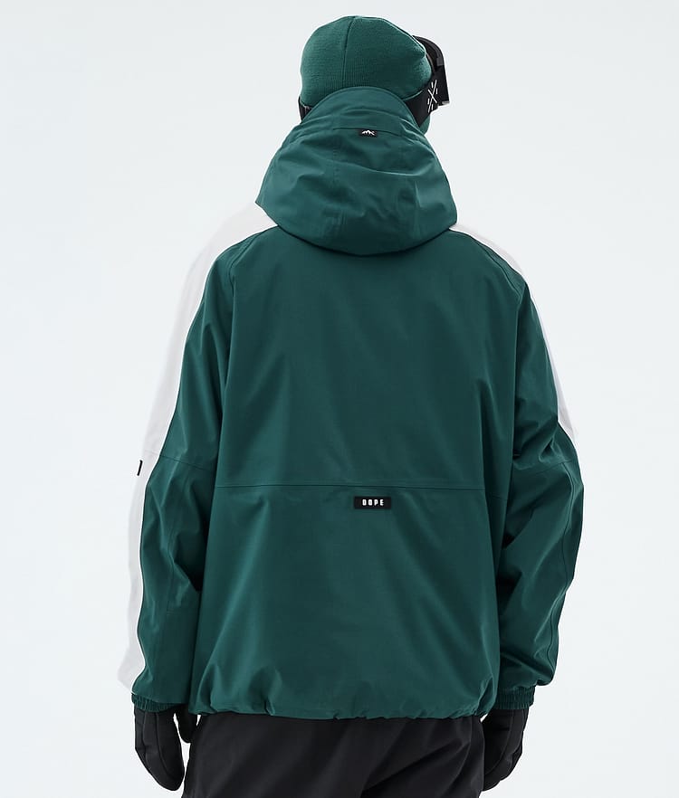 Arnok Snowboardjacke Herren Track Bottle Green/Light Grey, Image 6 of 8