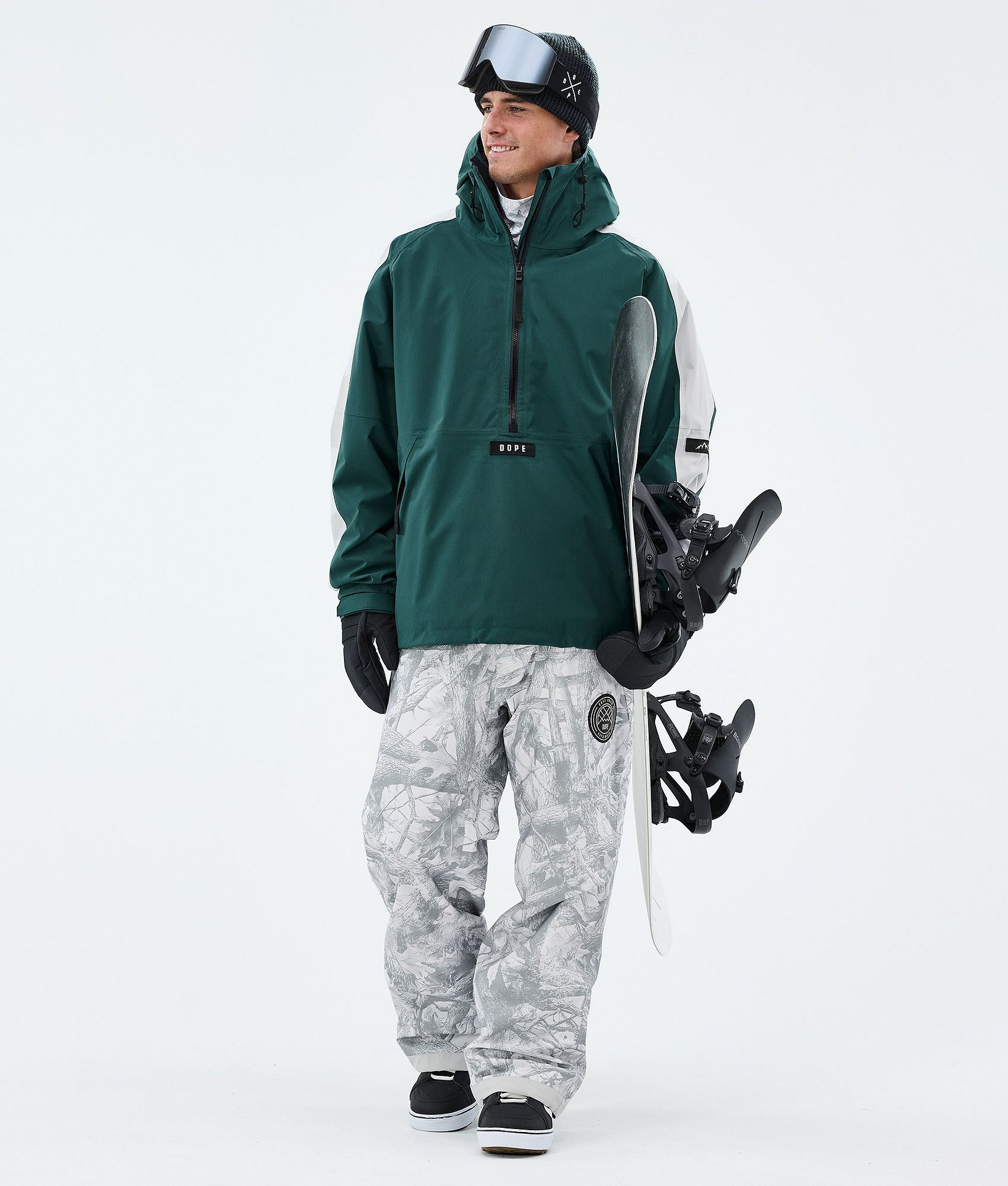 Dope Arnok/Blizzard スノーボードウェアセット メンズ Bottle Green