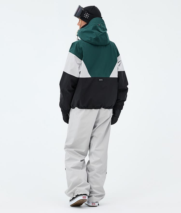 Spartan W Veste Snowboard Femme Sport Bottle Green/Light Grey/Black, Image 3 of 8