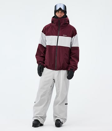 Spartan Outfit Ski Homme Burgundy/Light Grey
