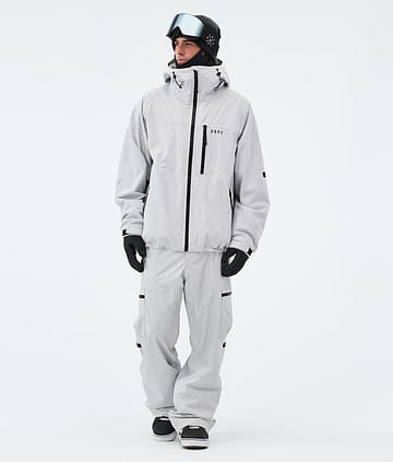 Apex Outfit de Snowboard Hombre Light Grey