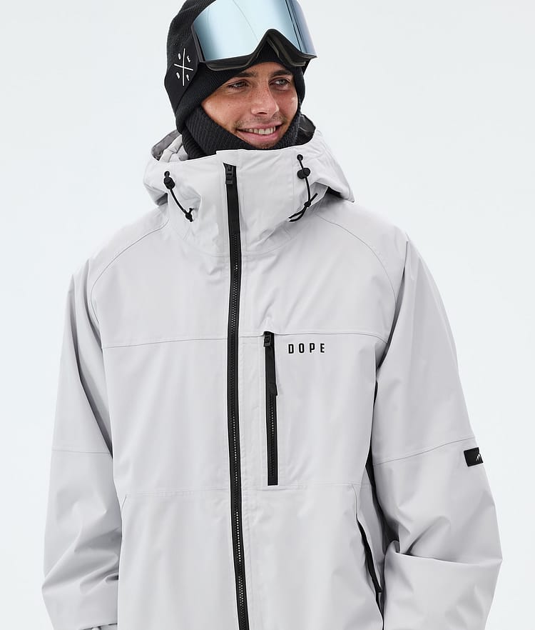 Apex Snowboard Jacket Men Light Grey, Image 4 of 9