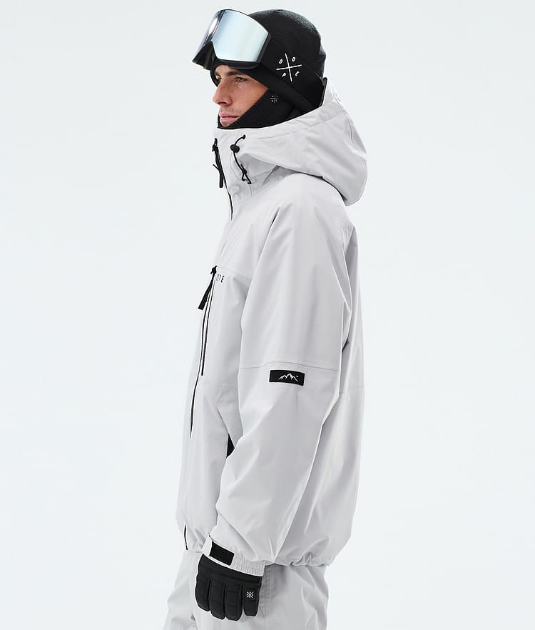 Apex Snowboard Jacket Men Light Grey, Image 5 of 9