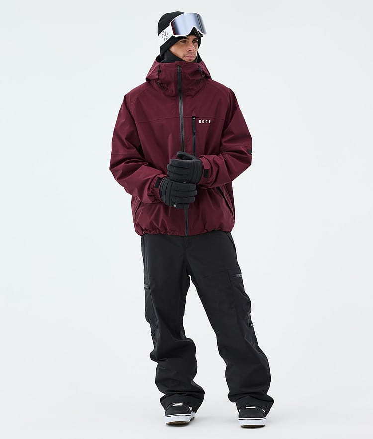 Apex Snowboard Jacket Men Burgundy, Image 2 of 9
